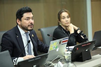 José Leonardo Sánchez, ministro de Educación Pública. (Asamblea Legislativa).