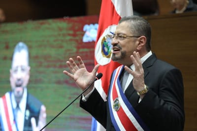 Rodrigo Chaves, presidente de la República. (CRH).