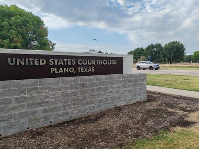 Corte de Plano, Texas.