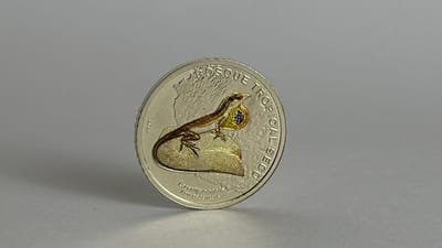 Nueva moneda coleccionable de ₡50. (Banco Central de Costa Rica).