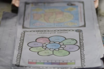 Tareas realizadas por Josefina Porras Esquivel. Crédito: Daniel González