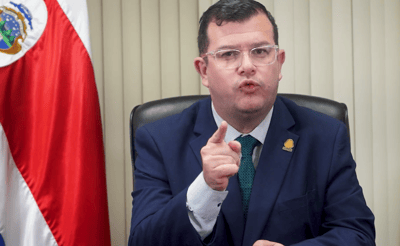 Arnold Zamora, ministro de Comunicación. Archivo CRH