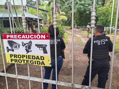 Sitio de allanamiento por caso de trata de personas y explotación sexual infantil. CRH