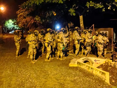 Las acciones policiales desplegadas tienen que ver con el caso Mangle. CRH
