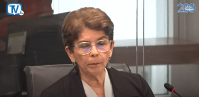 Marta Acosta, contralora general de la República. (Captura de pantalla).