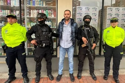 Giuseppe Palermo,&nbsp;alias "Peppe", fue detenido en Cali, Colombia, este 2025.