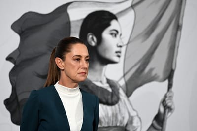 Claudia Sheinbaum, presidenta de México. AFP