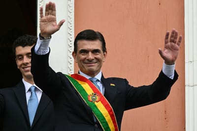 Rodrigo Paz, presidente de Bolivia. Archivo AFP