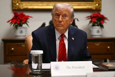 Donald Trump, presidente de EE. UU. AFP