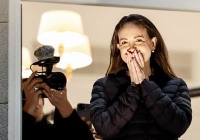 María Corina Machado, Premio Nobel de la Paz. AFP