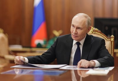 Vladimir Putin, presidente de Rusia. AFP
