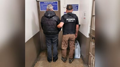 Imagen del ruso cuando fue detenido en 2025.