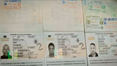 Colombianos que están en fuga luego de que un juez de Osa los dejó en libertad.