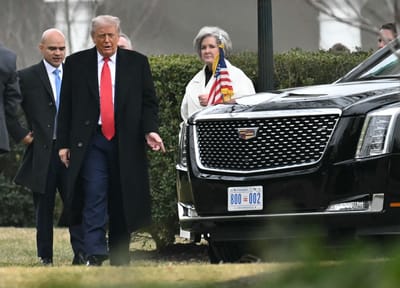 Donald Trump, presidente de EE. UU., en una foto del 6 de enero de 2026. AFP