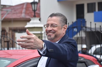 Rodrigo Chaves Robles, presidente de la República. CRH/Archivo