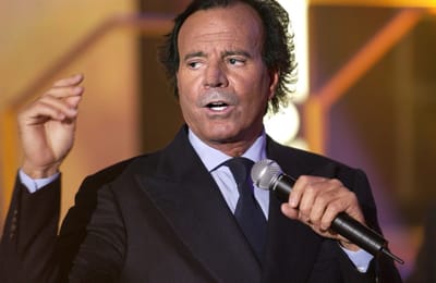 Julio Iglesias, cantante español. AFP/Archivo CRH