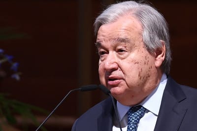 Antonio Gutérres secretario general de las Naciones Unidas. AFP