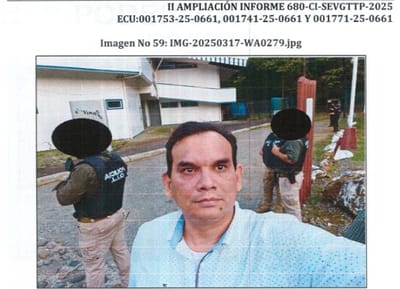 Fotos del día de los allanamientos en Limón, enviadas por Zúñiga a una de las mujeres que luego lo denunció.