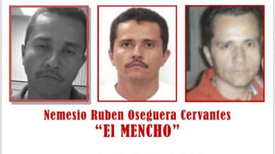 El Mencho, en imágenes difundidas por autoridades de EE. UU. Captura de pantalla