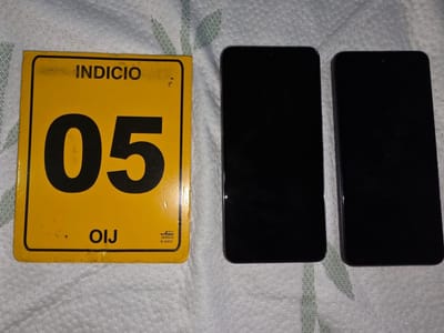 Teléfonos decomisados por el OIJ.