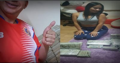 Alias Fila, asesinado en el 2021 y la exmodelo Francis Cabrera Palma.