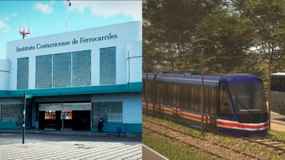 Edificio de Incofer y el diseño del tren eléctrico. CRH