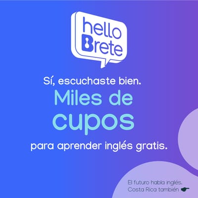 Publiciadad de plataforma Hello Brete. Tomado de: Agencia Nacional de Empleo