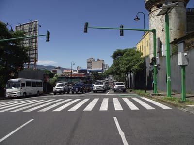 La Avenida Segunda en el centro de San José. CRH