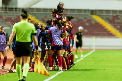 Sele Femenina. Cortesía Fedefútbol