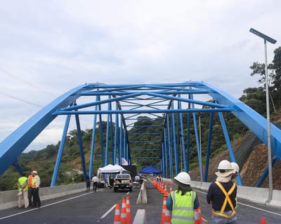 El viaducto fue inaugurado en octubre de 2023. Foto: Globalvía