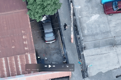Las vigilancias incluso se hicieron con dron debido a la gran cantidad de "campanas".