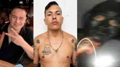 Alias "Mufasa" asesinado el 15 de agosto anterior en el Bar Howards, alias "Gringo" asesinado en diciembre del 2017. A la derecha, uno de los sospechosos de propinarle al menos 100 puñaladas a "Gringo".
