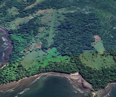 Pista clandestina en Punta Burica que fue intervenida por Vigilancia Aérea y la PCD.