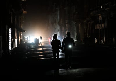 Apagones en Cuba por crisis energética. AFP