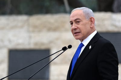 Benjamin Netanyahu, primer ministro de Israel. AFP