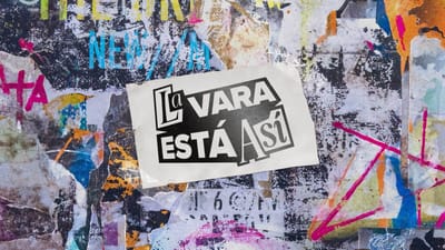 Logo del podcast "La vara está así" de la Federación de Estudiantes de la Universidad Nacional (Feuna)