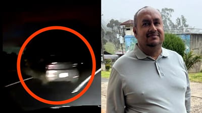 Video muestra momento del accidente de médico que estuvo desaparecido 2 días