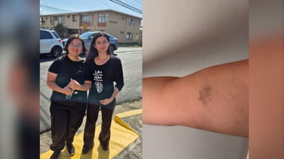 Estudiantes revelan que fueron golpeadas durante detención por uso de banderas
