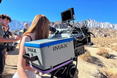 Cámara IMAX.