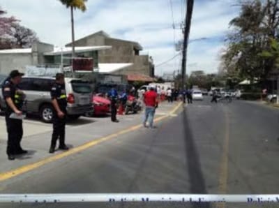 Atentado contra Jason Noah Feinman en Escazú.