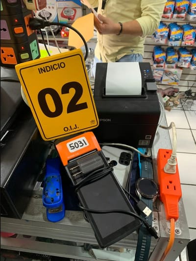 Puesto de lotería intervenido en 2023