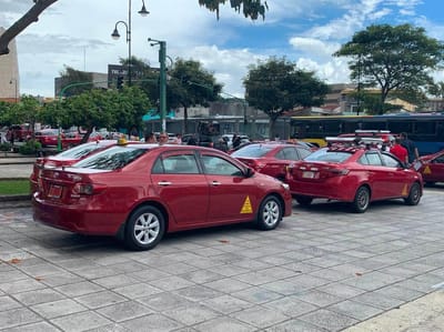El movimiento pretendió respaldar la regulación de las plataformas tecnológicas de transporte. Foto: UTC