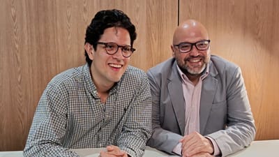 Juan Bautista Alfaro y Edgardo Araya, abogado y diputado del FA. Cortesía
