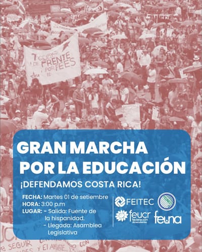Marcha por la Educación 1-9-26