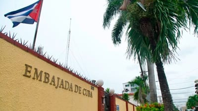 Embajada de Cuba en Santo Domingo. (DIARIO LIBRE/LUDUIS TAPIA)