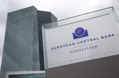 Banco Central Europeo en Fráncfort.AFP