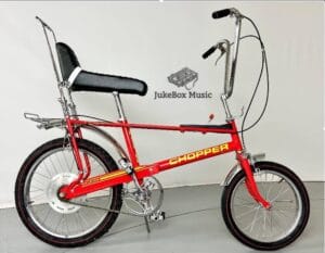 Bicicleta Chopper. 