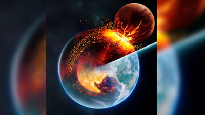 Ilustración del interior de la Tierra que muestra el límite entre el manto y el núcleo, donde investigadores identificaron seis zonas con señales compatibles con la presencia de materiales heterogéneos.
