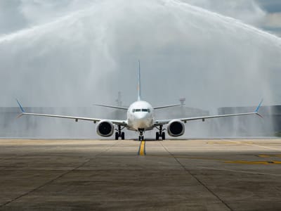 Vuelo de FlyDubai. Imagen con fines ilustrativos/Facebook