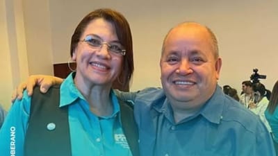 Freddy González y Mayuli Ortega del PPSO